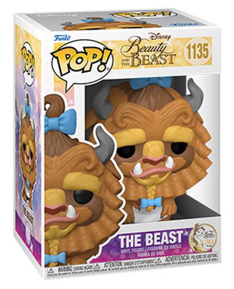 Funko Pop! POP Disney: Beauty &amp; Beast- Beast w/Curls