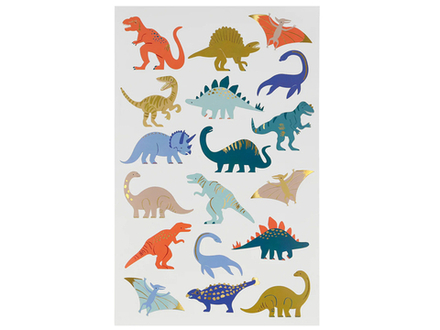 Переводные татуировки "Динозавры" 2 листа