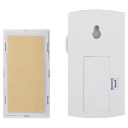 Звонок дверной ЭРА A04 беспроводной, белый | Электрозвонки беспроводные