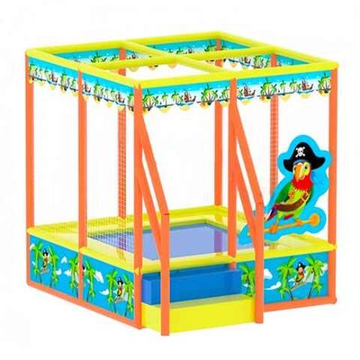 Батут детский "Попугай" (2,35х2,35х2,50м)