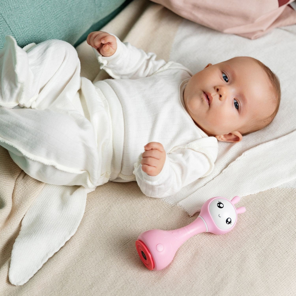 Музыкальная игрушка Умный зайка alilo, Розовый
