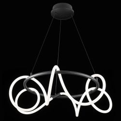 Citilux PYTHON CL220261 Люстра подвесная с пультом Чёрная