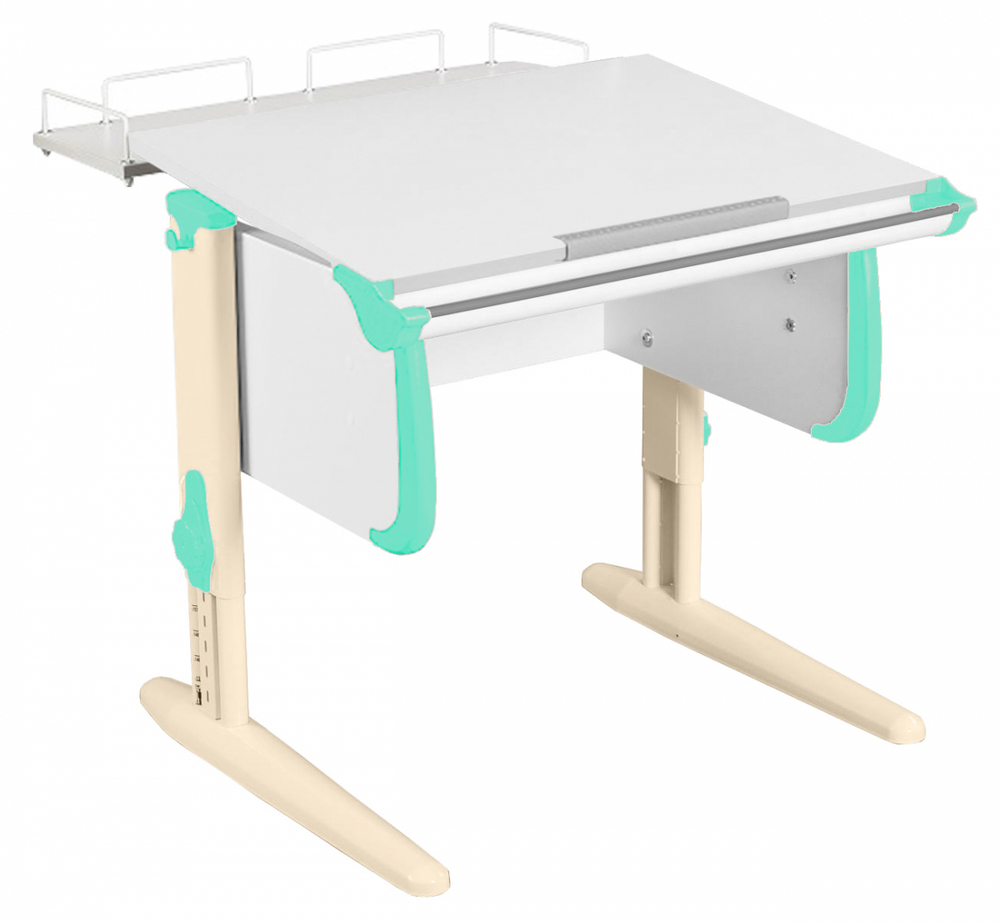 Растущая парта Дэми СУТ 24 с задней полкой СУТ.14.210 (750×880 мм)