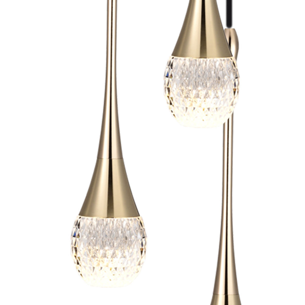 Подвесной светильник P0844-3B gold