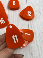 Номерки для ключей 40х56 (Комплект)