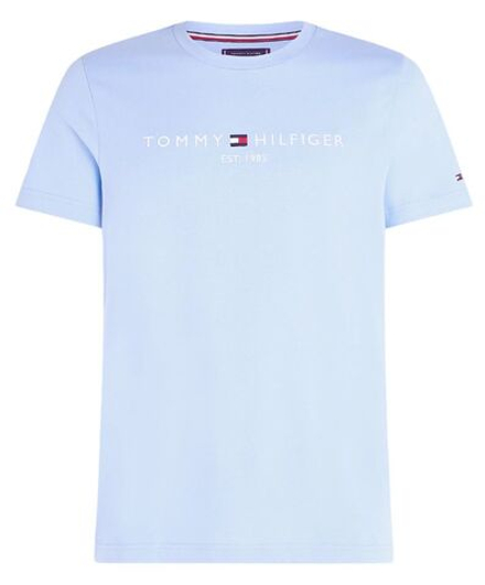 Теннисная футболка Tommy Hilfiger Logo - Blue