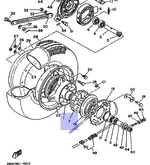 Демпфер Yamaha 304253640100