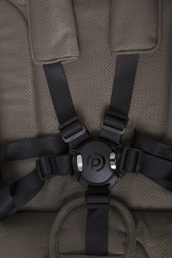 Детская коляска Peppy Monaco 3 в 1 с автокреслом Verona Black Sandstone (песочный), рама черная