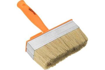 Кисть-ракля SPARTA 40x140 мм, натуральная щетина, пластмассовый корпус, пластмассовая ручка 841069