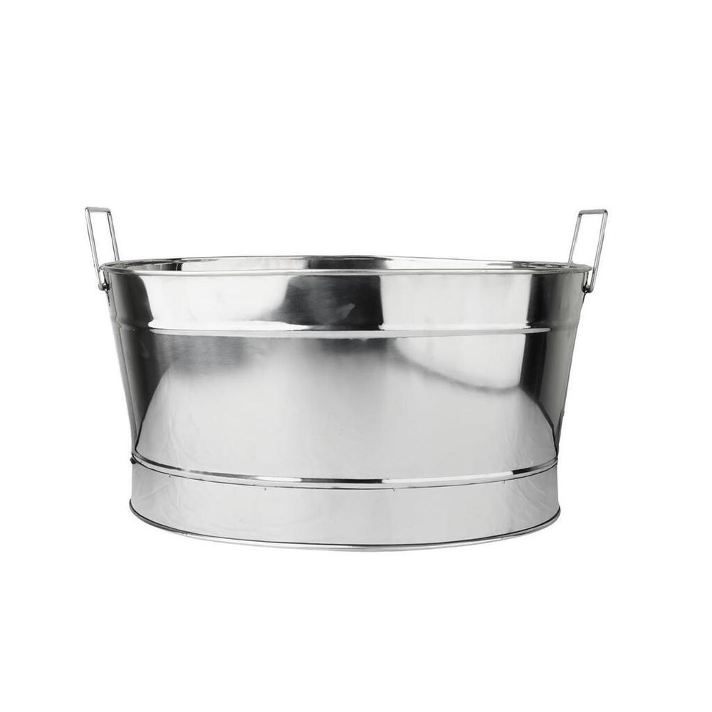Емкость Ведро для охлаждения бутылок и льда 51,5*35,5 см h26,5 см овальная нерж. P.L.