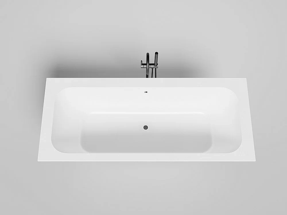 Ванна Salini Orlanda AXIS S-Stone 190x80 103221M белая матовая