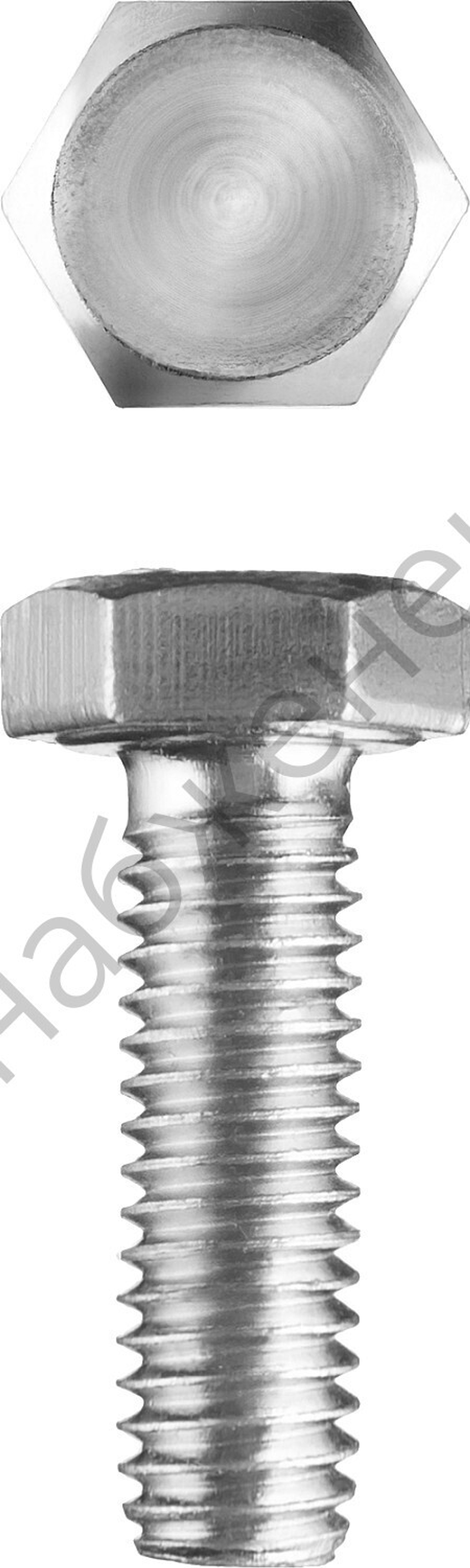 ЗУБР ГОСТ 7798-70 кл. пр. 5.8, M5 x 16 мм, болт оцинкованный, 5 кг (303080-05-016)