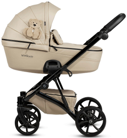 Детская коляска Tutis Viva 5 Plus Teddy 2 в 1 111 Creamy