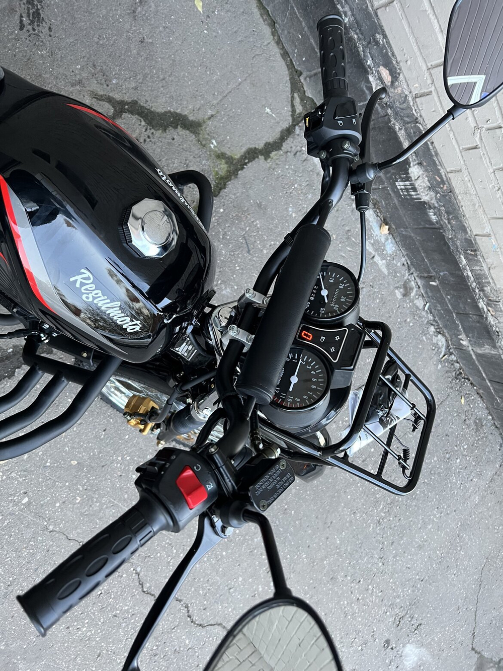 Мопед Regulmoto Alpha (RM-3), Черный