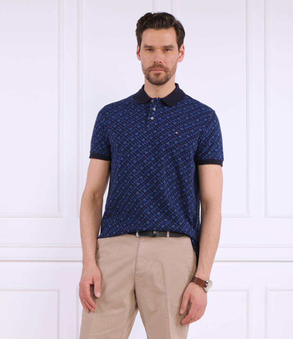 Поло Tommy Hilfiger - темно-синий(MW0MW30806)