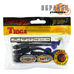 Виброхвост съедобный Lucky John Tioga 3.4" (86мм), 6шт/уп
