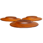 Набор деревянных тарелок Art of Siberia из сибирского кедра 3 шт. TN30