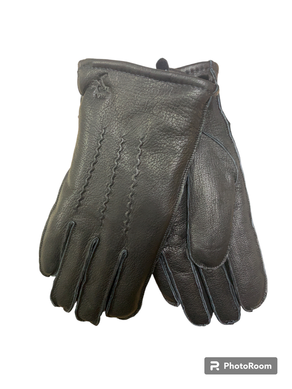 Кожа оленя. Наружний шов.На меху.Перчатки.Мужские. 5шт в упаковке.