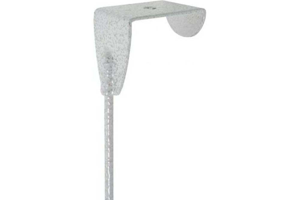 ВЕШАЛКА НАДВЕРНАЯ ЗМИ НОТА 4 БЕЛОЕ СЕРЕБРО ВНД 309 БС