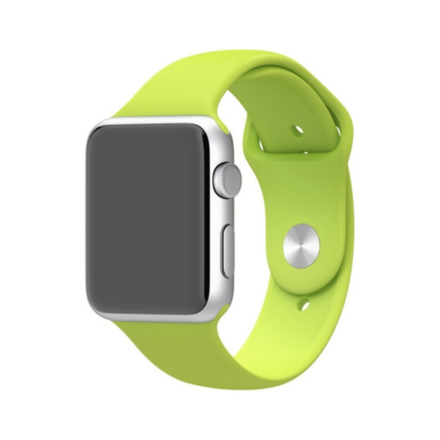 Силиконовый ремешок Apple Watch, 38/40/41, M/L, светло-зеленый