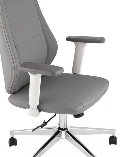 Кресло руководителя TopChairs Trophey серый