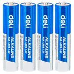 Батарейки DELI Alkaline, LR03, 1.5V, AAA, 4 шт/упак