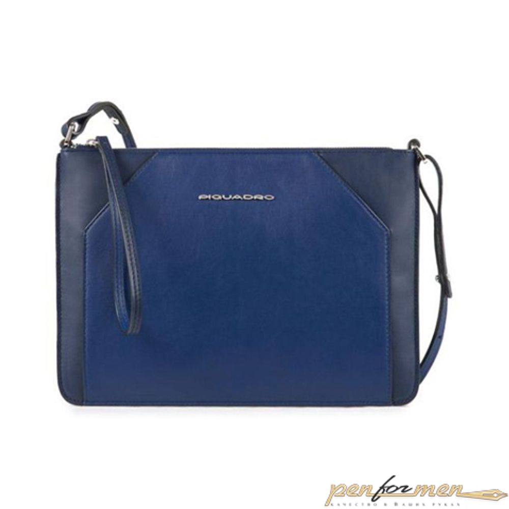 Клатч Piquadro Muse синий кожа (AC4329MUS/BLU)