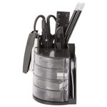 Канцелярский набор STAFF "Веер", 13 предметов, в форме веера, невращающаяся конструкция, 230744