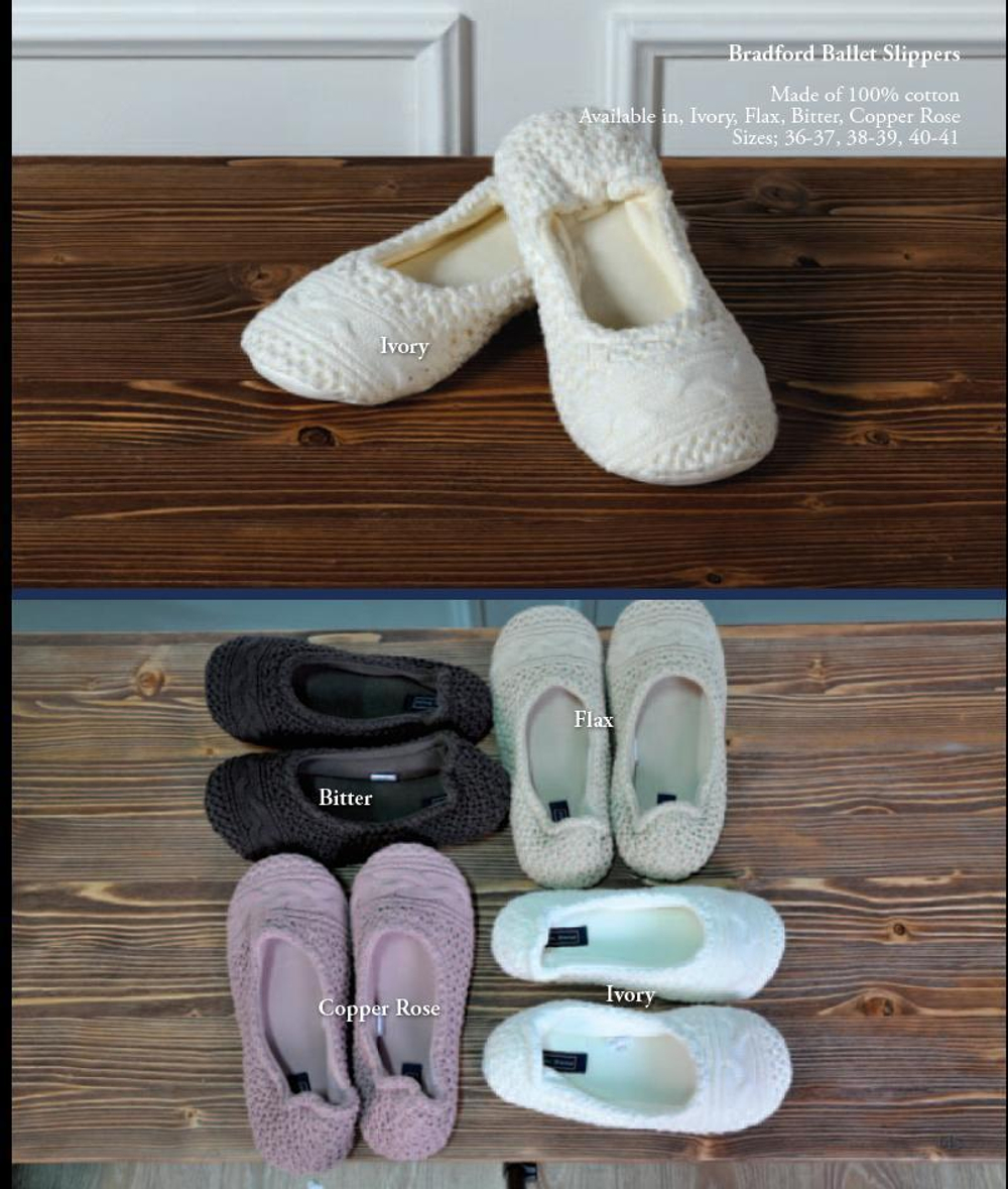 Элитные тапочки-балетки Bradford от Casual Avenue Турция