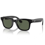 AR очки Ray Ban Wayfarer RW4006 Глянцевый чёрный/Зелёный M 150-50mm (601/71)