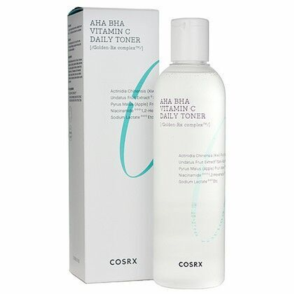 Тонер эксфолиант с  кислотами и витамином С Cosrx Refresh AHA BHA Vitamin C Daily Toner, 280 мл