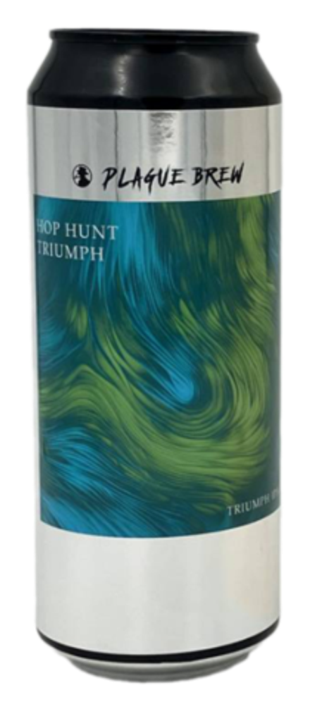 Пиво Плейг Хоп Хант Триумф / Plague Hop Hunt Triumph 0.5 - банка