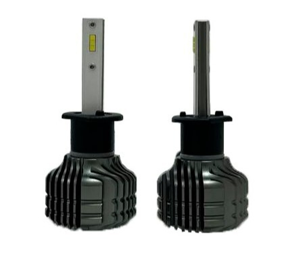 Cветодиодные лампы HB3 (9005) Sariti F8 с вентилятором, 12V, 40W, 5500K (комплект, 2шт)