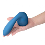 Синяя насадка Flexi 9,2см для вибратора Le Wand Petite LW-044