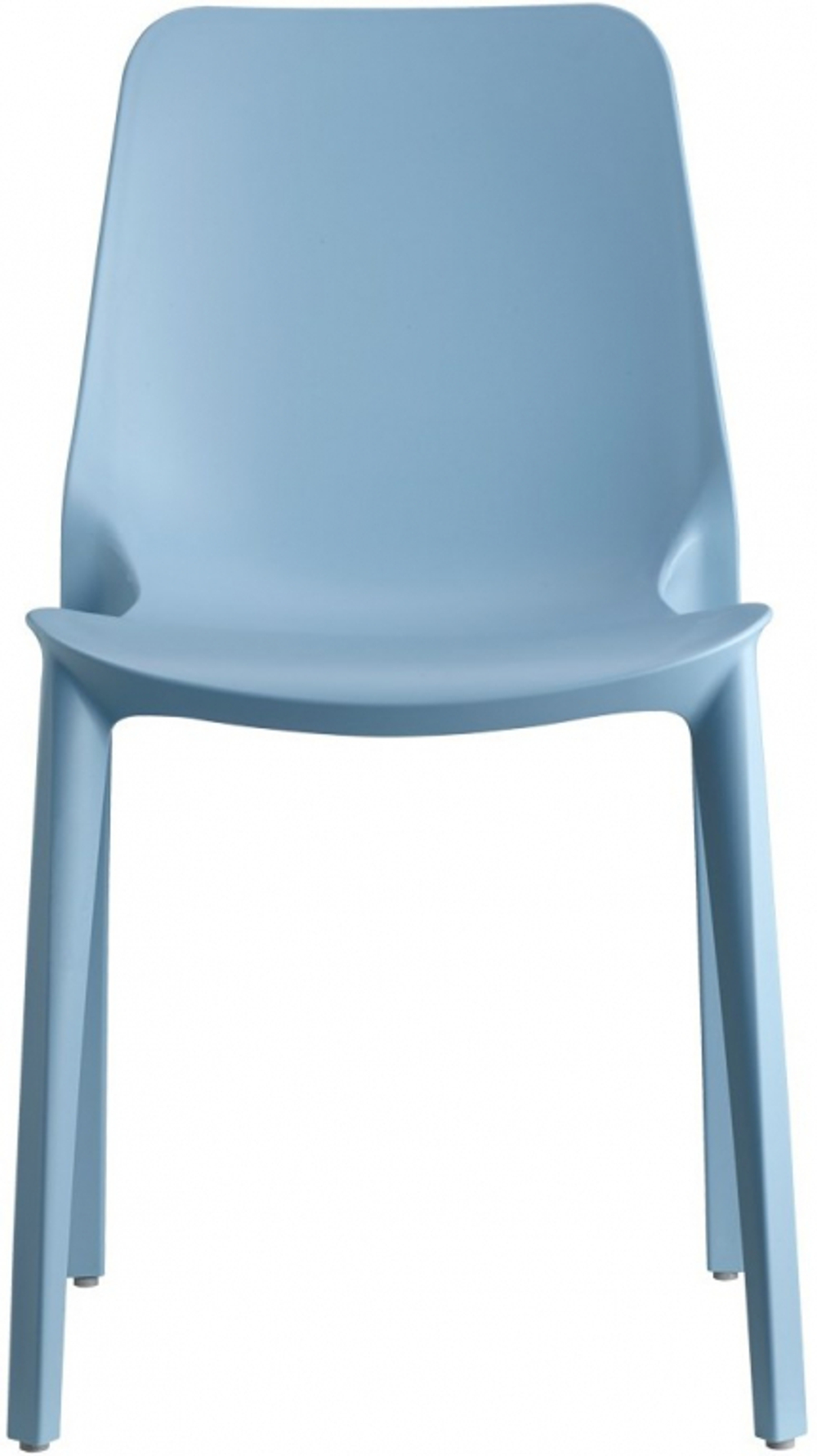 Стул пластиковый Scab Design Ginevra Go Green, голубой