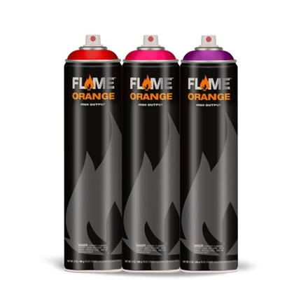 Комплект из 3х баллонов FLAME - 600мл (Магический)