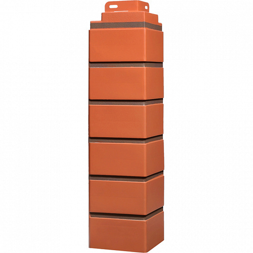 Наружный угол Кирпич KLINKER, керамический Fineber (Файнбир)