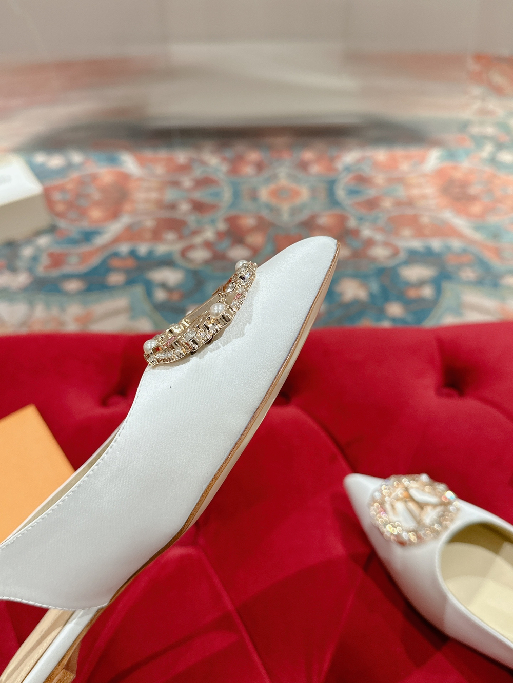 Louis Vuitton Met Slingback Ballerina