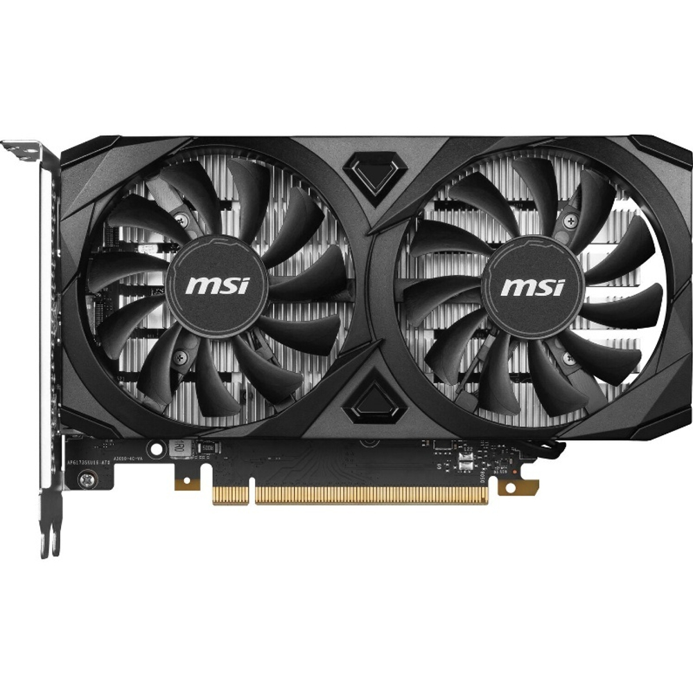 Видеокарта MSI GeForce RTX™ 3050 VENTUS 2X 6G GDDR6 GDDR6 96-bit OC, 1492 МГц
