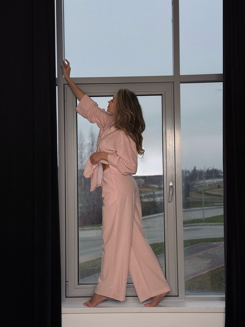 Костюм Хлопковая нежность (брюки, рубашка)