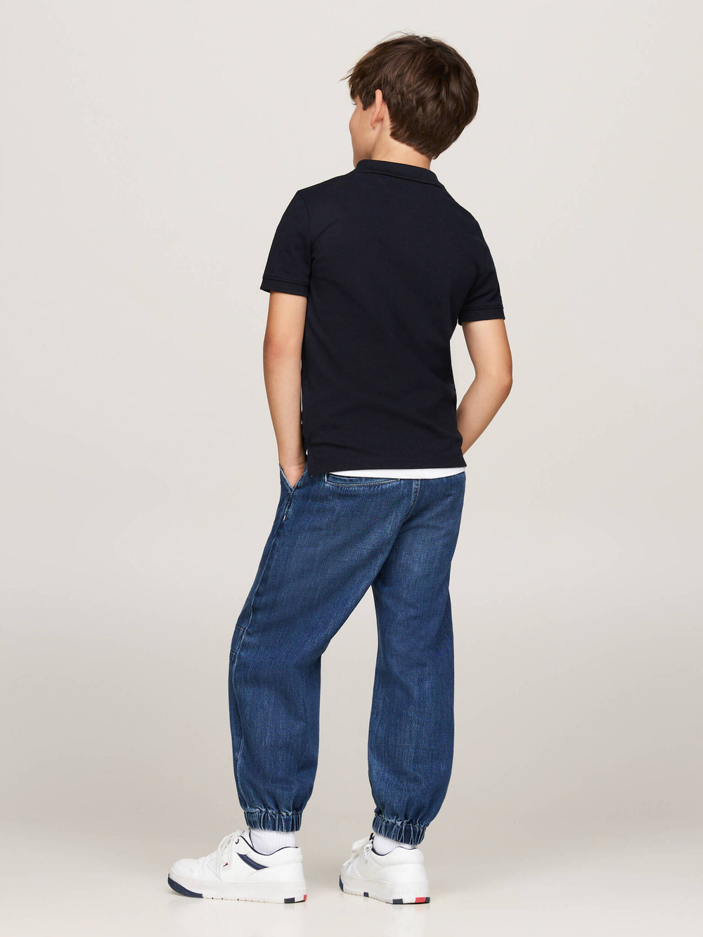 Поло Tommy Hilfiger - черный(KB0KB09272)