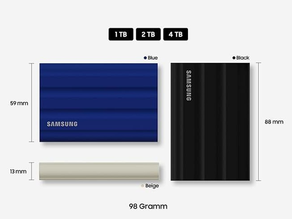 SSD Samsung T7 Shield 1TB