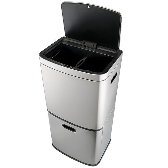 Контейнер мусорный с 2-мя отделениями smart bin, сенсорный, 60 л