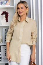 Рубашка Воздушное настроение (бежевая) Б15400-7М LT Collection