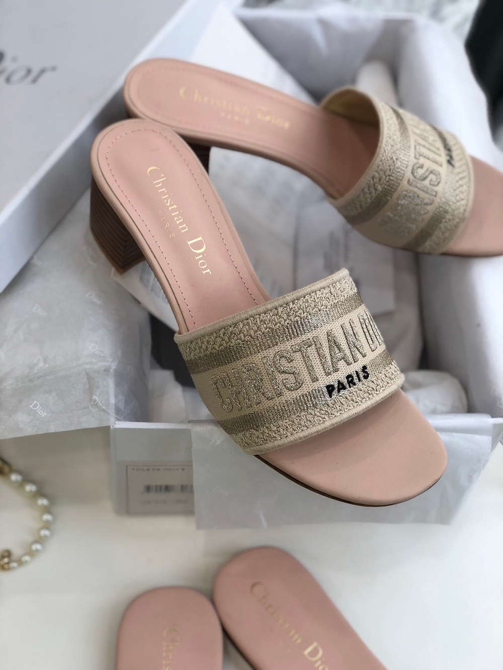 Christian Dior Dway Heeled Slide