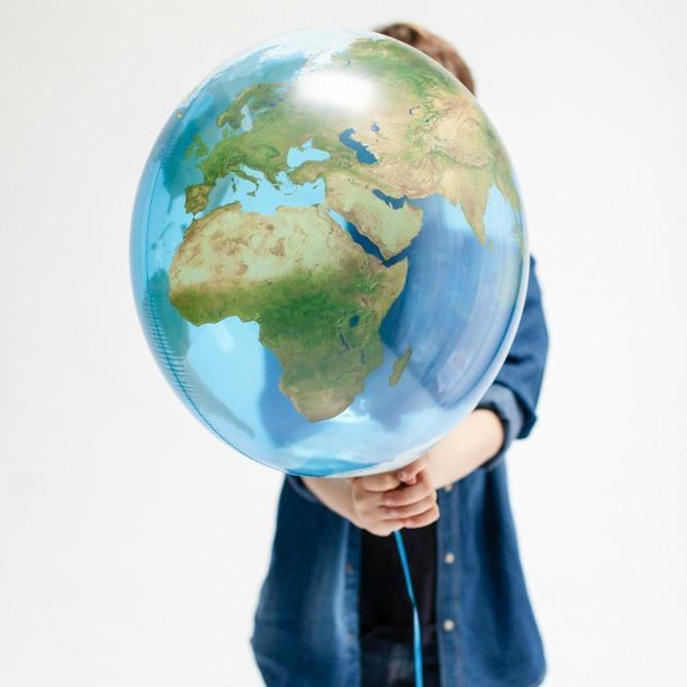 QL BUBBLE 22" Планета Земля (БГ-40)  Изображение4