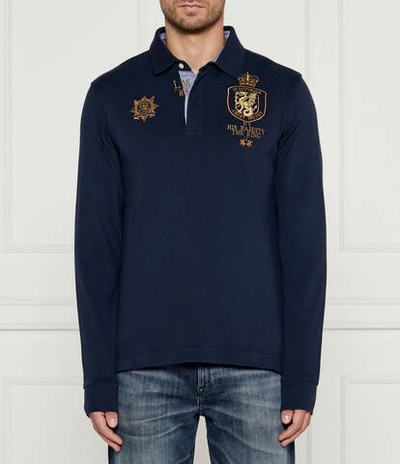 Поло GUARDS La Martina - темно-синий(ZMPG32 JS005)