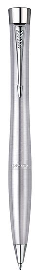 Шариковая ручка Parker Urban K200, цвет: Metro Metallic, стержень: Mblu, S0767120