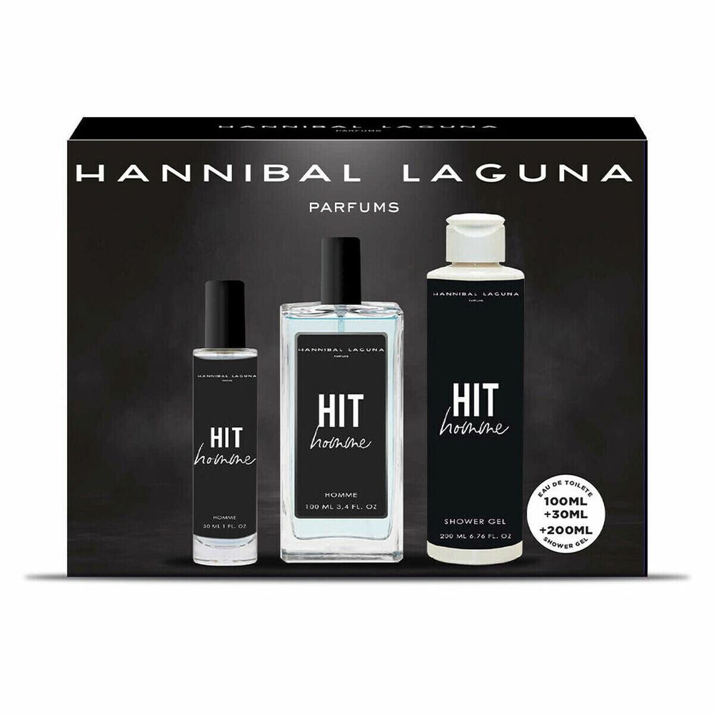 Мужской парфюмерный набор Hannibal Laguna Hit 3 Предметы