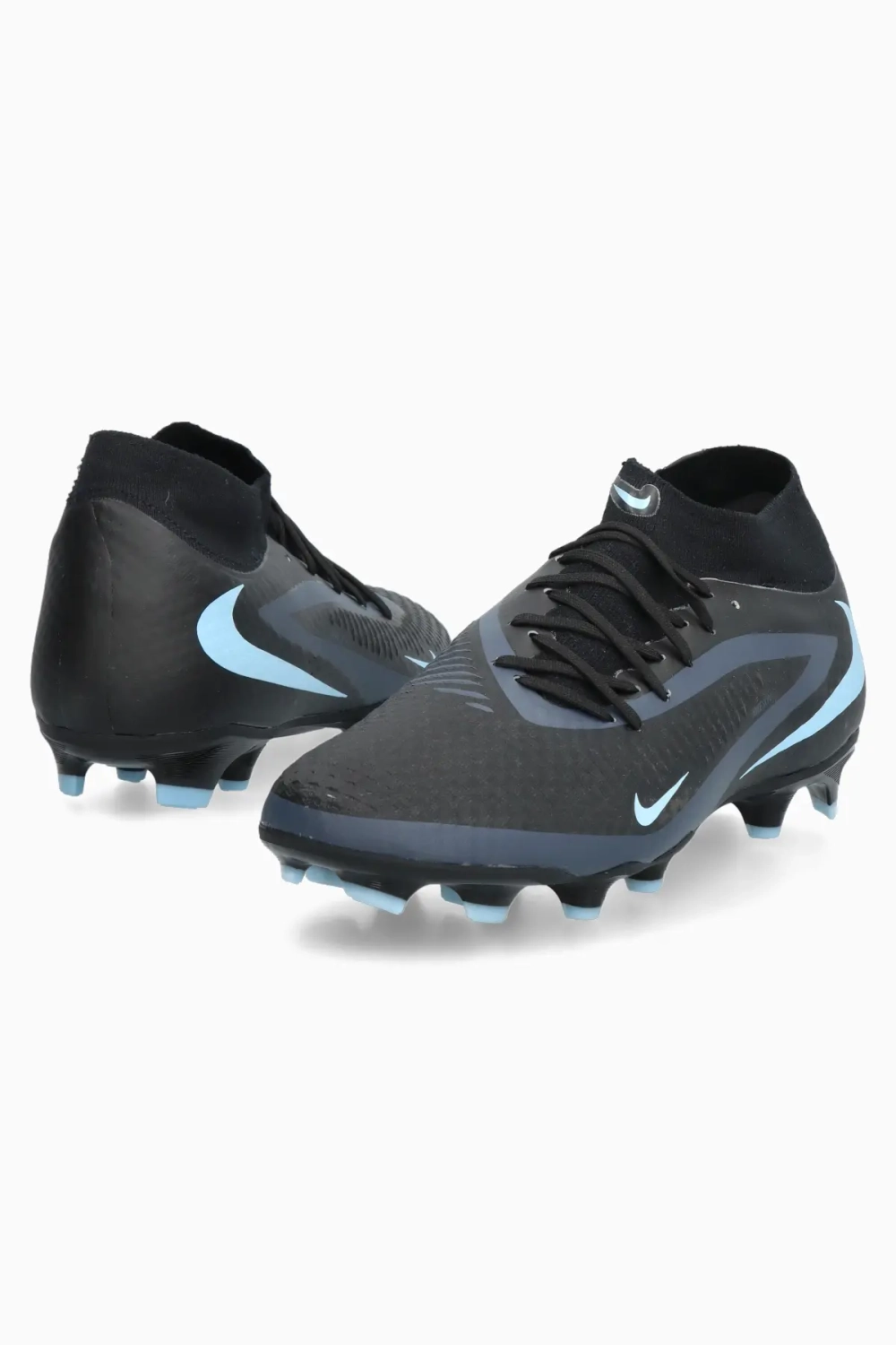 Бутсы Nike Phantom 6 High Academy FG/MG - черный